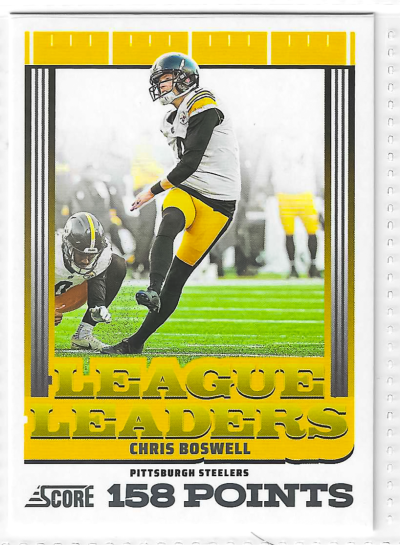 2025 Score - League Leaders - Chris Boswell #6