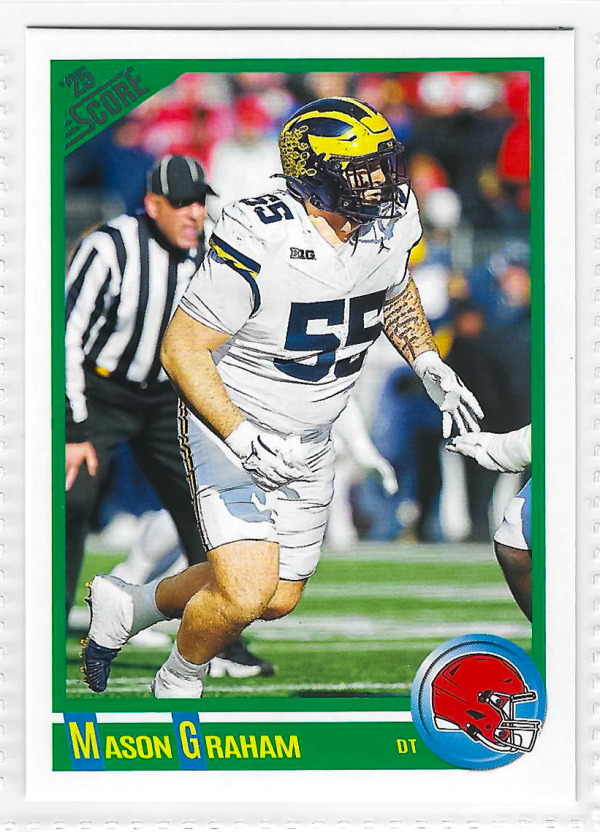 2025 Score - Anniversary Rookies - Mason Graham #10 (RC)