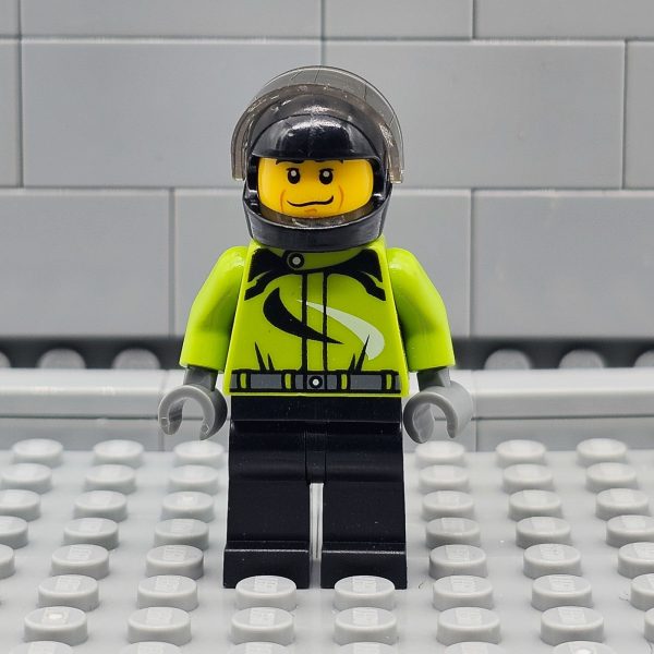 LEGO Juniors City Firefighter Minifigure cty0736 Fire Patrol Suitcase 10740 2017