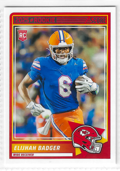2025 Score - Rookies Elijhah Badger #69 (RC)