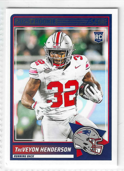 2025 Score - Rookies Treveyon Henderson #59 (RC)