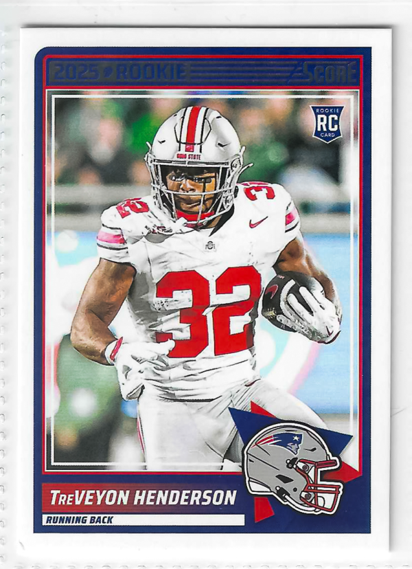 2025 Score - Rookies Treveyon Henderson #59 (RC)