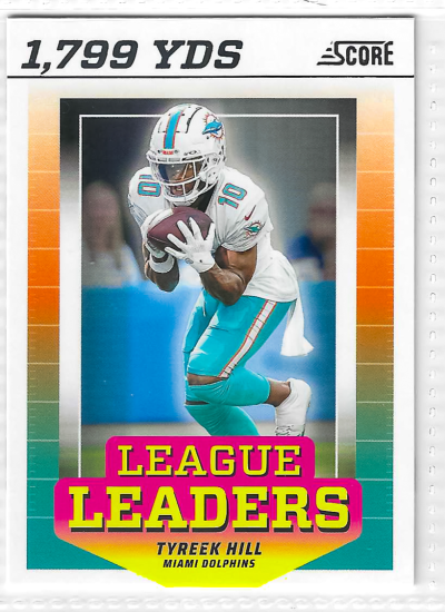 2024 Score - League Leaders Tyreek Hill #LL-THL