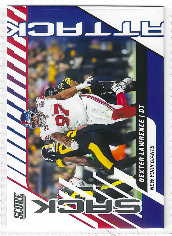 2025 Score - Sack Attack - Dexter Lawrence #10