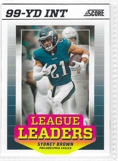 2024 Score - League Leaders Sydney Brown #LL-SBN