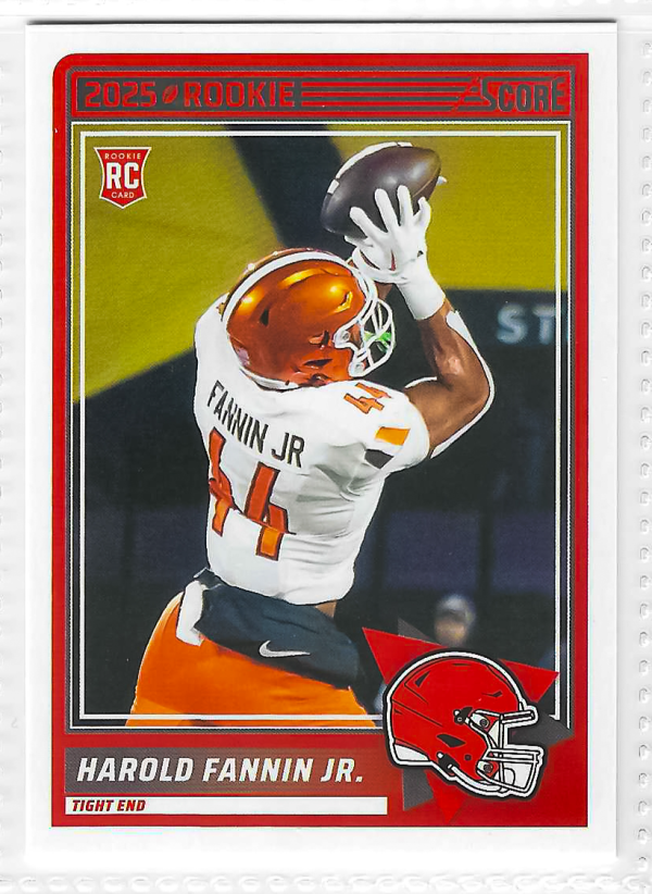 2025 Score - Rookies Harold Fannin Jr. #4 (RC)