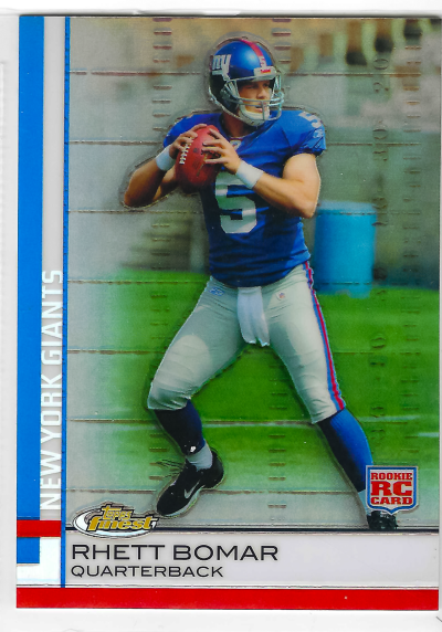 2009 Topps Finest - Rhett Bomar #86 Refractor (RC)