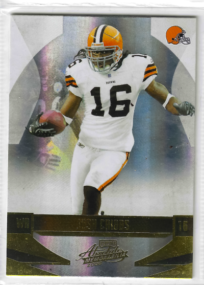 2008 Playoff Absolute Memorabilia - Josh Cribbs #38 Retail