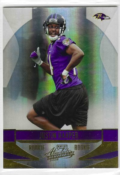 2008 Playoff Absolute Memorabilia - Rookie Justin Harper #200 /799 (RC)