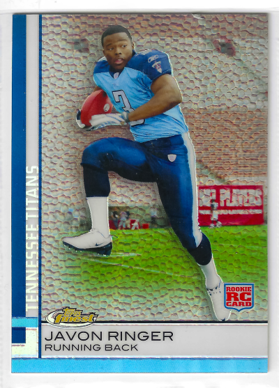 2009 Topps Finest - Javon Ringer #64 Refractor (RC)