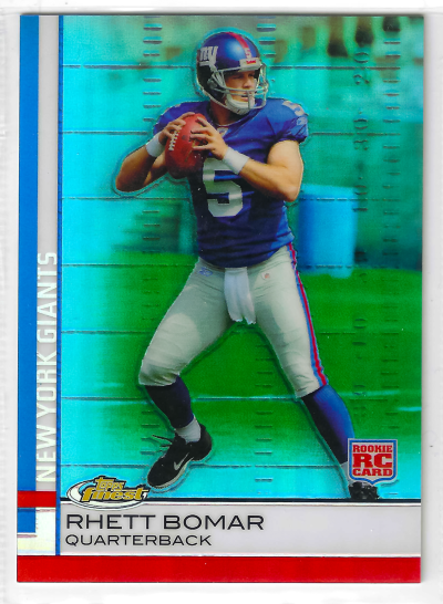 2009 Topps Finest - Rhett Bomar #86 Refractor /429 (RC)