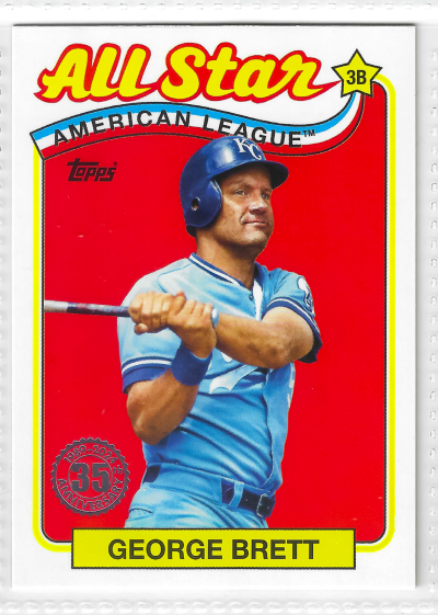2024 Topps Series 2 - 1989 Topps Baseball All-Stars George Brett #89ASB-39