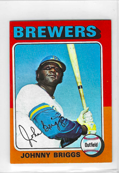 1975 Topps MINI Baseball - SET BREAK - Johnny Briggs #123