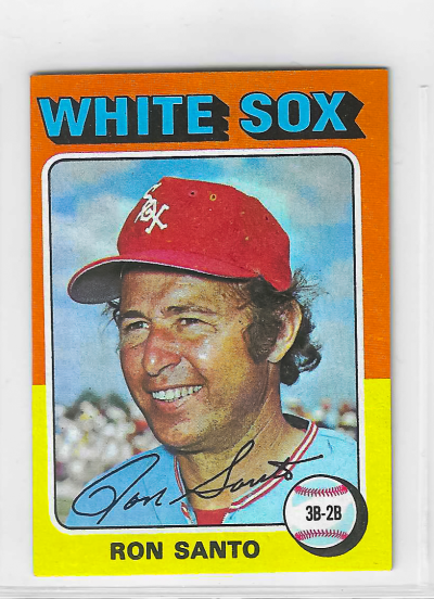 1975 Topps MINI Baseball - SET BREAK - Ron Santo #35
