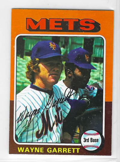 1975 Topps MINI Baseball - SET BREAK - Wayne Garrett #111