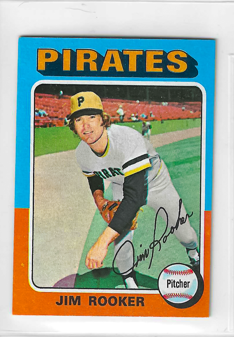 1975 Topps MINI Baseball - SET BREAK - Jim Rooker #148
