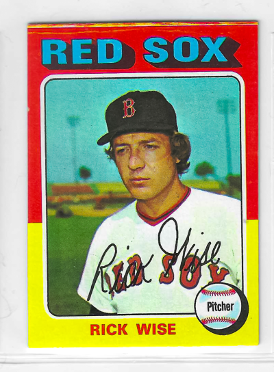 1975 Topps MINI Baseball - SET BREAK - Rick Wise #56