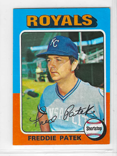 1975 Topps MINI Baseball - SET BREAK - Freddie Patek #48