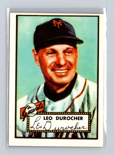 1952 Topps Reprint - Leo Durocher #315
