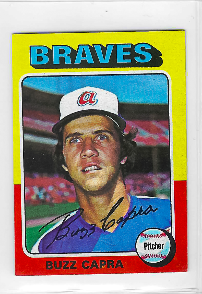 1975 Topps MINI Baseball - SET BREAK - Buzz Capra #105