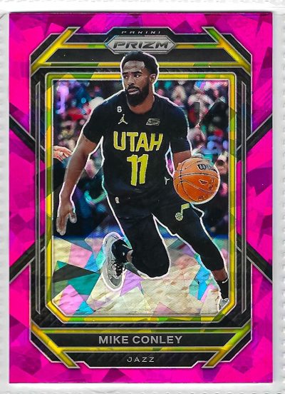 2022-23 Panini Prizm - Mike Conley #45 Pink Ice Prizm