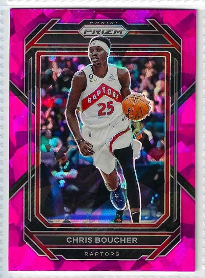 2022-23 Panini Prizm - Chris Boucher #30 Pink Ice Prizm