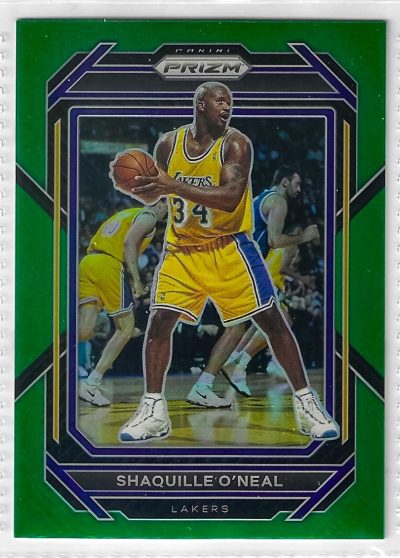 2022-23 Panini Prizm - Shaquille O'Neal #297 Green Prizm