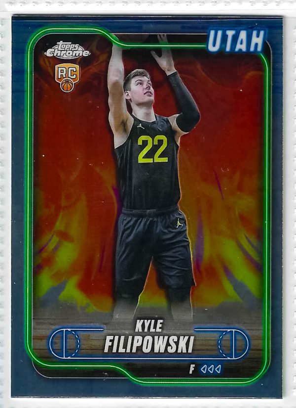 2024-25 Topps Chrome - Kyle Filipowski #127 (RC)