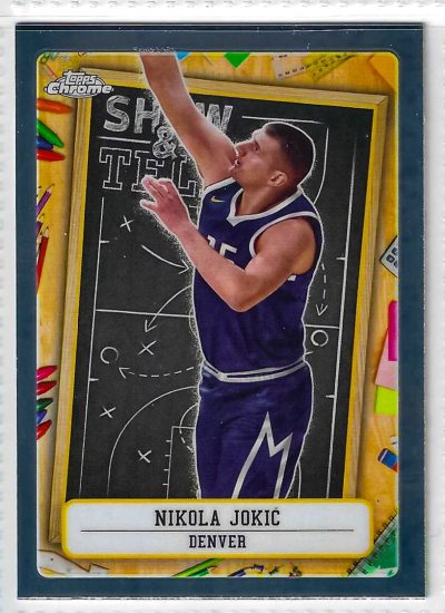 2024-25 Topps Chrome - Nikola Jokic - #ST-2 Show and Tell Nuggets