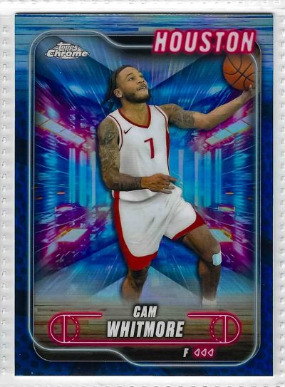 2024-25 Topps Chrome - Cam Whitmore #140 Blue Refractor