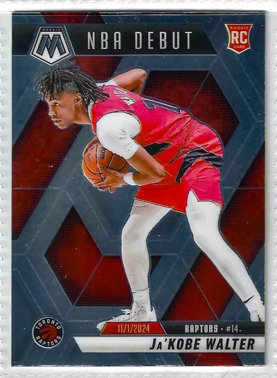 2024-25 Panini Mosaic - NBA Debut Ja'Kobe Walter #253 (RC)