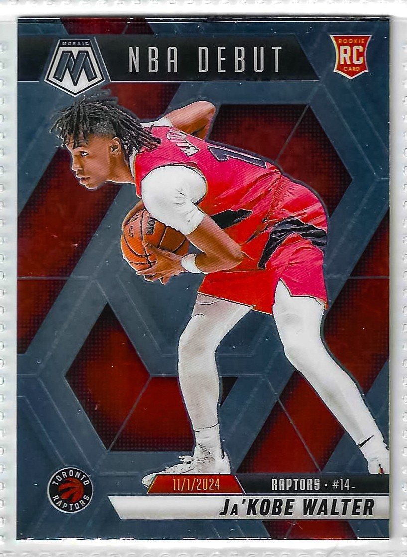 2024-25 Panini Mosaic - NBA Debut Ja'Kobe Walter #253 (RC)