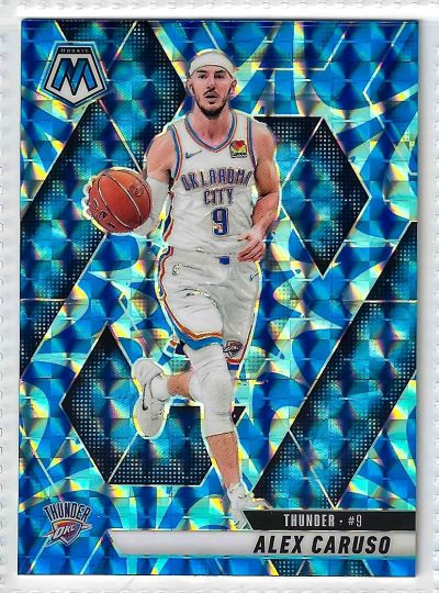 2024-25 Panini Mosaic - Alex Caruso #182 Bue Mosaic Prizm