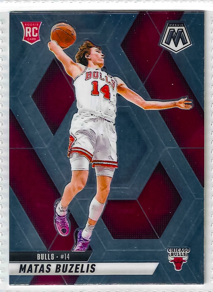 2024-25 Panini Mosaic - Rookies Matas Buzelis #223 (RC)