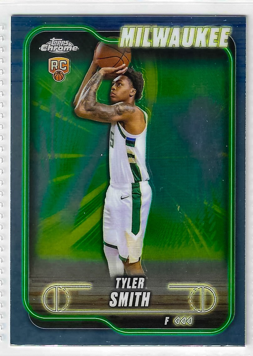 2025 Topps Chrome Basketball #196 Tyler Smith RC