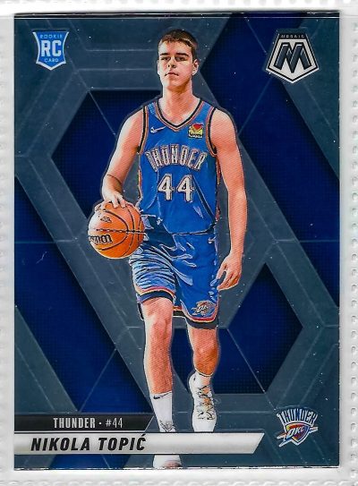 2024-25 Panini Mosaic - Rookies Nikola Topic #242 (RC)