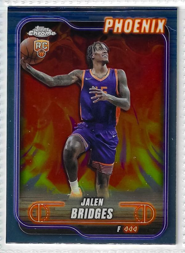 2024-25 Topps Chrome - Jalen Bridges #146 (RC)