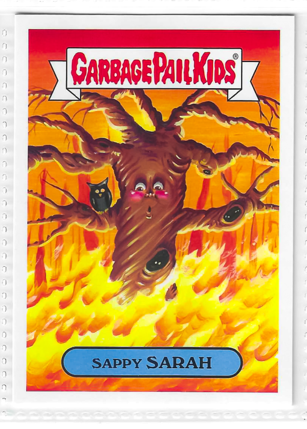 2017 Topps Garbage Pail Kids Adam-Geddon Sappy Sarah #3b