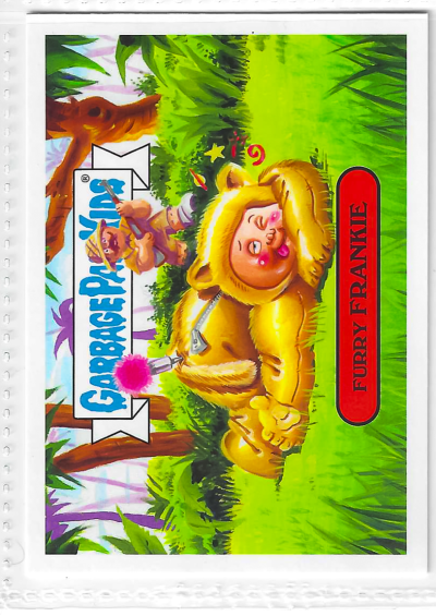 2017 Topps Garbage Pail Kids Adam-Geddon Furry Frankie #3a