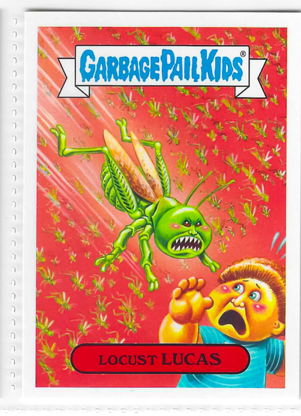 2017 Topps Garbage Pail Kids Adam-Geddon Locust Lucas #2a