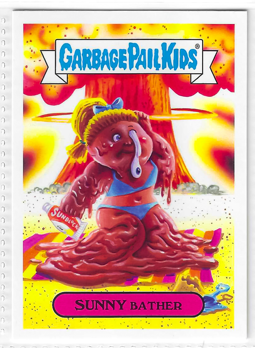 2017 Topps Garbage Pail Kids Adam-Geddon Sunny Bather #8a