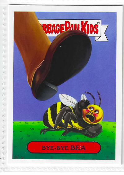 2017 Topps Garbage Pail Kids Adam-Geddon Bye-Bye Bea #3a
