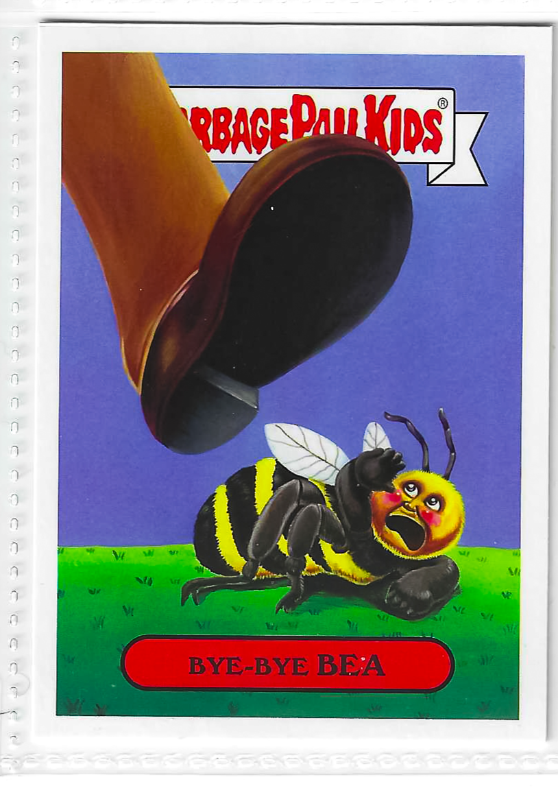 2017 Topps Garbage Pail Kids Adam-Geddon Bye-Bye Bea #3a