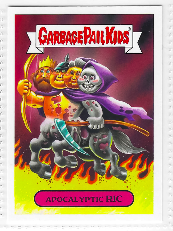 2017 Topps Garbage Pail Kids Adam-Geddon Apocalyptic Ric #7b