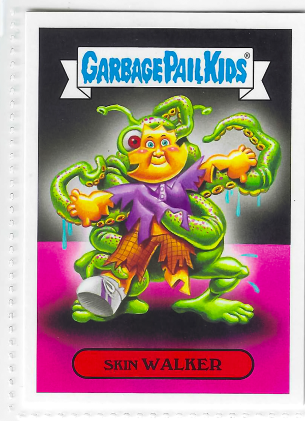 2017 Topps Garbage Pail Kids Adam-Geddon Skin Walker #1a