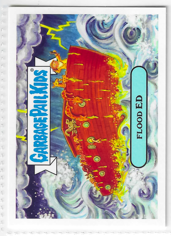 2017 Topps Garbage Pail Kids Adam-Geddon Flood Ed #5b