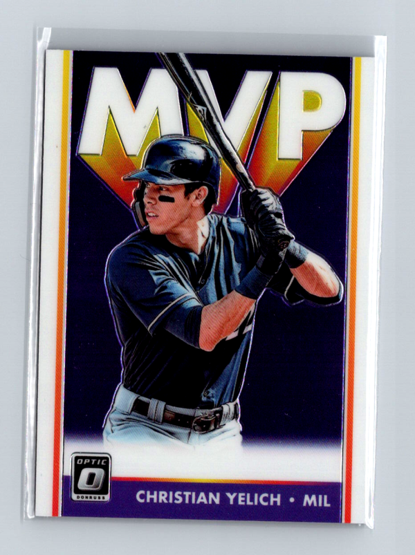 2019 Panini Donruss Optic - Mvp Christian Yelich #MVP-2