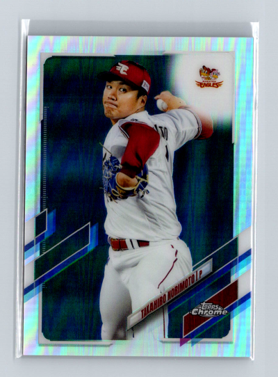 2021 Topps Chrome NPB Nippon Pro Baseball - Takahiro Norimoto #58 Refractor (RC)