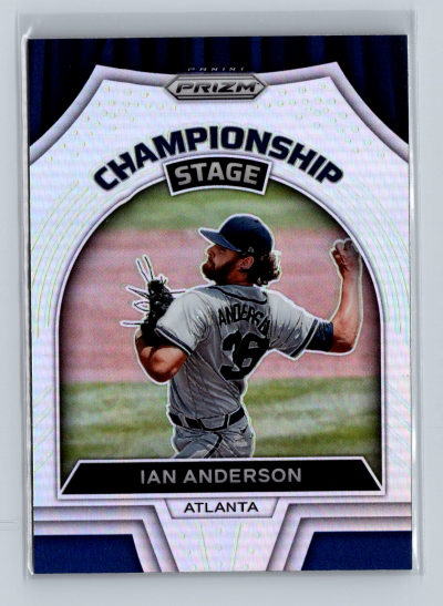 2022 Panini Prizm - Championship Stage Ian Anderson #CS-4 Silver Prizm