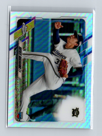 2021 Topps Chrome NPB Nippon Pro Baseball - Hayate Nakagawa #49 Refractor (RC)